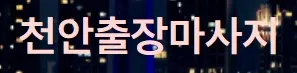 천안출장마사지 1